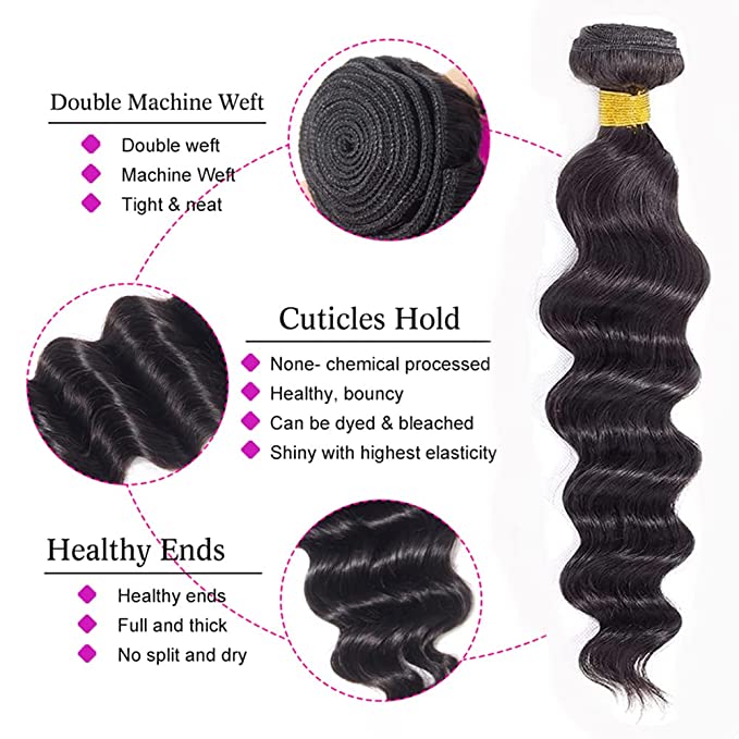 Loose Deep 12A Malaysian Virgin Bundles