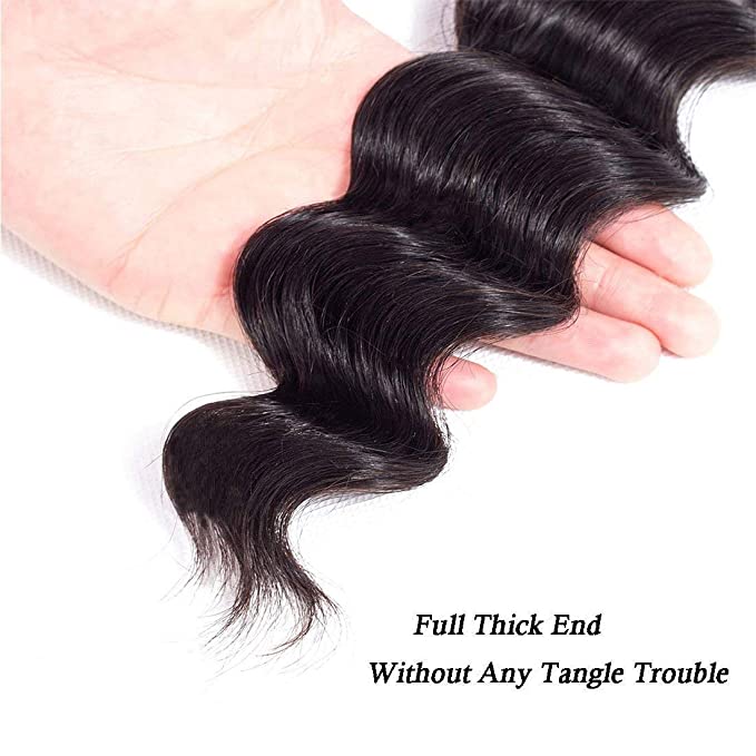Loose Deep 12A Malaysian Virgin Bundles