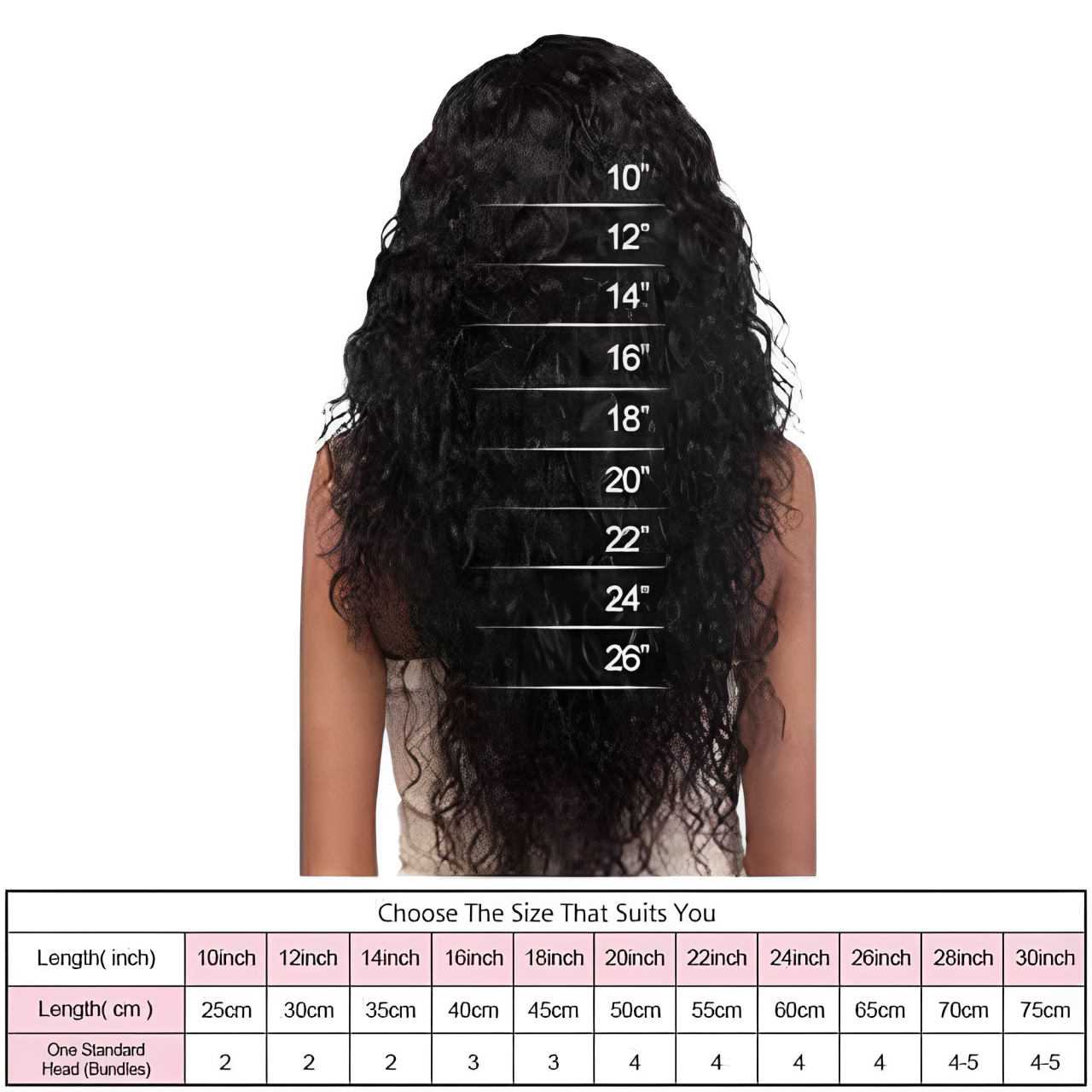 𝐁𝐨𝐡𝐞𝐦𝐢𝐚𝐧 𝟏𝟐𝐀 𝐌𝐚𝐥𝐚𝐲𝐬𝐢𝐚𝐧 𝐕𝐢𝐫𝐠𝐢𝐧 𝐁𝐮𝐧𝐝𝐥𝐞𝐬 Length Chart