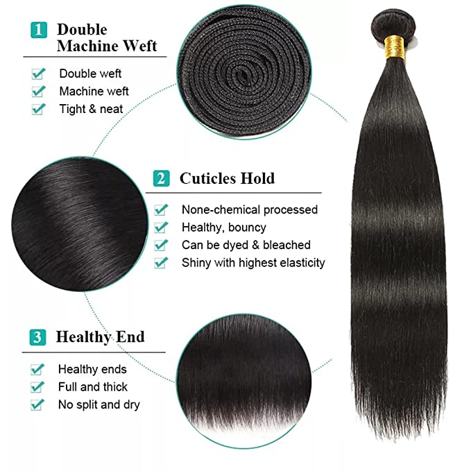 Straight 12A Malaysian Virgin Bundles