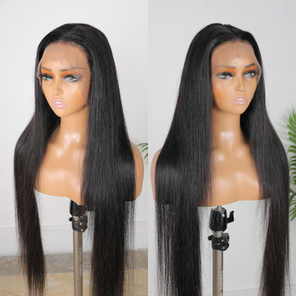 Straight 210% HD Virgin Hair Lace Wig Full Frontal 13x4