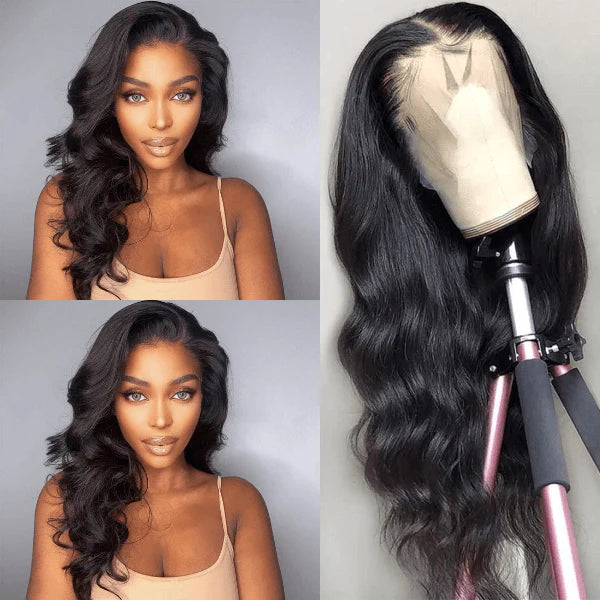 Body Wave 210% HD Virgin Hair Lace Wig Full Frontal 13x4
