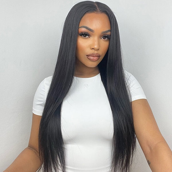 Straight 210% HD Virgin Hair Lace Wig Full Frontal 13x4